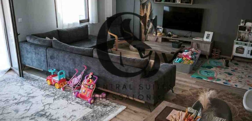 Premium Κατοικία 120 τ.μ. στην Άνω Περαία | Θέα, Τζάκι, Κλειστό Parking & Αποθήκη | 250.000€