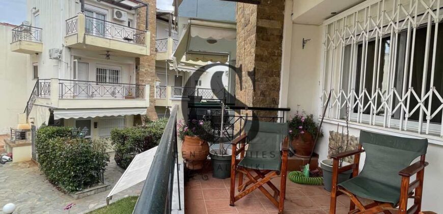 🌊Πωλείται Διώροφη Κατοικία 60 τ.μ. Δίπλα στη Θάλασσα στις Καλύβες Χαλκιδικής 218.000€