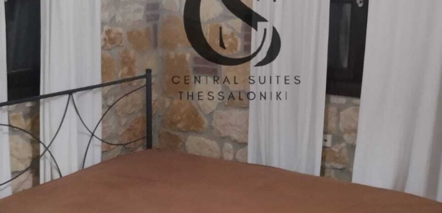 Πωλείται Πέτρινη Μεζονέτα 95 τ.μ. στα Ψακούδια Χαλκιδικής – 100 μ. από τη Θάλασσα 299.000€